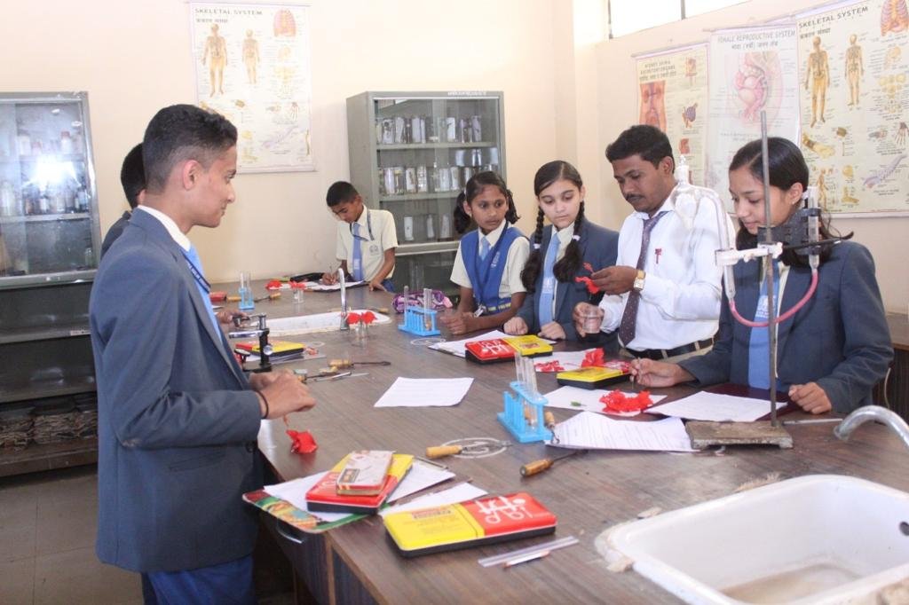 Science and chemistry laboratory at Atma Malik Educational Campus